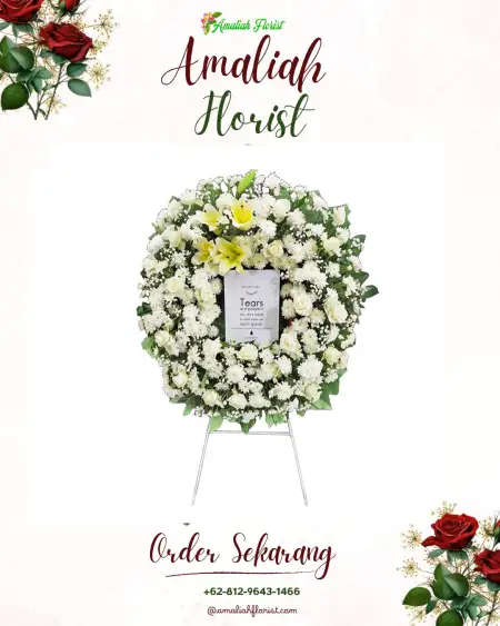 Krans Bunga Duka Ngendrosari